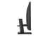 HP P24h G5 - LED-skjerm - Venstre side