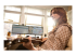 HP P24h G5 - LED-skjerm - Venstre vinkel