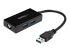 Startech 2 Port USB 3.0 Hub with Ethernet - Venstre vinkel