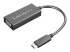 Lenovo - USB/VGA-adapter - Høyre vinkel